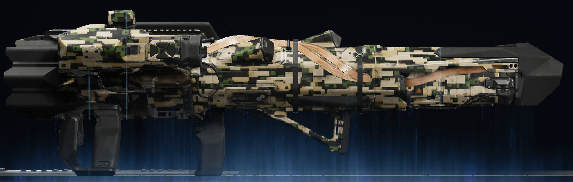 Rendu du camouflage Forêt numérique sur A.R.C. M1